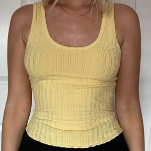 Pastel Yellow Tank Top
